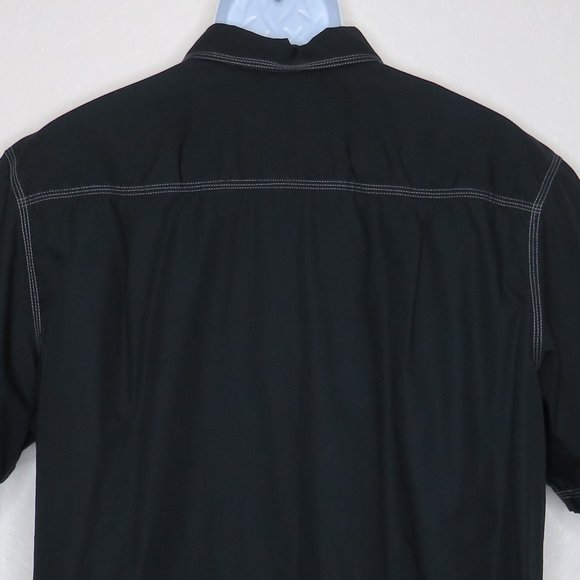 Metro Concepts* Men's Short Sleeve Button Down Straight Hem Pocket Shirt~ XL - Picture 9 of 11